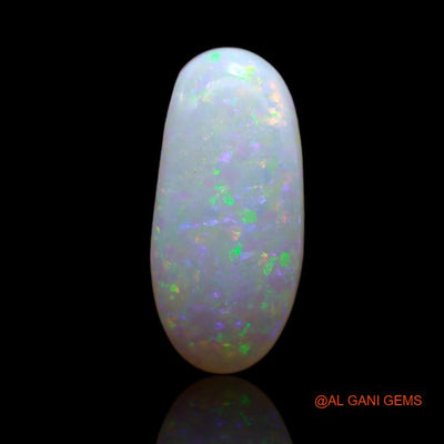 4.40 Cts Natural Australian Fire Opal Loose Gemstone Oval Cabochon 18x8x4 mm A-736