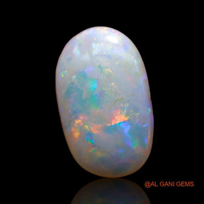 2.90 Cts Natural Australian Fire Opal Loose Gemstone Oval Cabochon 14x9x3 mm A-737