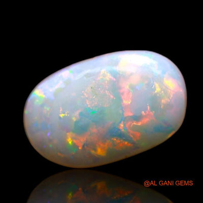 2.90 Cts Natural Australian Fire Opal Loose Gemstone Oval Cabochon 14x9x3 mm A-737