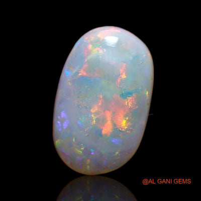 2.90 Cts Natural Australian Fire Opal Loose Gemstone Oval Cabochon 14x9x3 mm A-737