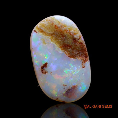 2.90 Cts Natural Australian Fire Opal Loose Gemstone Oval Cabochon 14x9x3 mm A-737