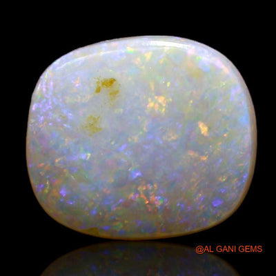 3.95 Cts Unheated Australian Fire Opal Loose Gemstone Oval Cabochon Natural 13x12x3 mm A-738
