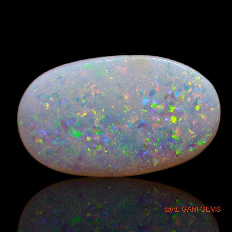 2.60 Cts Natural Australian Fire Opal Oval Cabochon Loose Gemstone For Jewelry 16x9x2 mm A-739