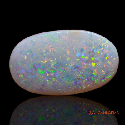 2.60 Cts Natural Australian Fire Opal Oval Cabochon Loose Gemstone For Jewelry 16x9x2 mm A-739