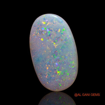 2.60 Cts Natural Australian Fire Opal Oval Cabochon Loose Gemstone For Jewelry 16x9x2 mm A-739