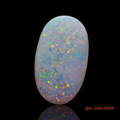 2.60 Cts Natural Australian Fire Opal Oval Cabochon Loose Gemstone For Jewelry 16x9x2 mm A-739