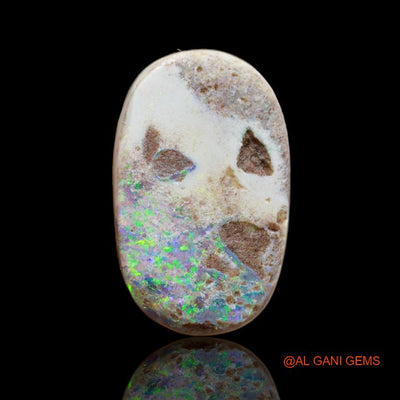 Natural Untreated Fire Opal Loose Gemstone Fancy Cabochon From Australia 18.00 Cts 26x16x6 mm A-73