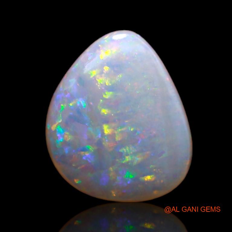 3.10 Cts Natural Australian Fire Opal Fancy Cabochon Loose Gemstone For Jewelry 12x11x4 mm A-740