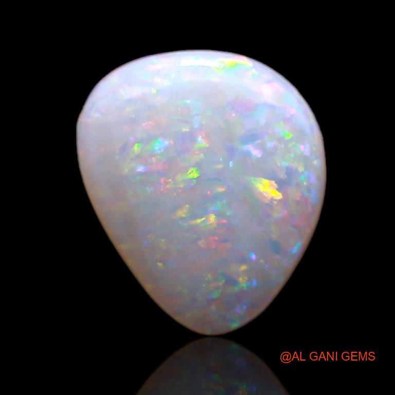 3.10 Cts Natural Australian Fire Opal Fancy Cabochon Loose Gemstone For Jewelry 12x11x4 mm A-740