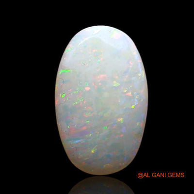 3.35 Cts Natural Australian Fire Opal Loose Gemstone Oval Cabochon 15x9x3 mm A-741