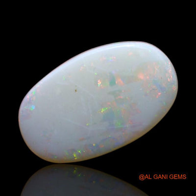3.35 Cts Natural Australian Fire Opal Loose Gemstone Oval Cabochon 15x9x3 mm A-741