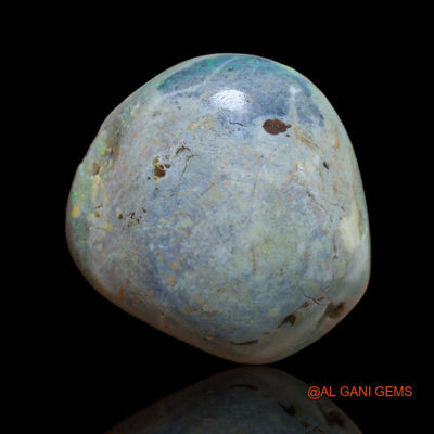 22.70 Cts Natural Australian Fire Opal Loose Gemstone Fancy Cabochon 21x21x8 mm A-74