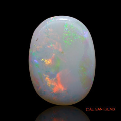 2.40 Cts Natural Australian Fire Opal Loose Gemstone Oval Cabochon 14x10x2 mm A-750