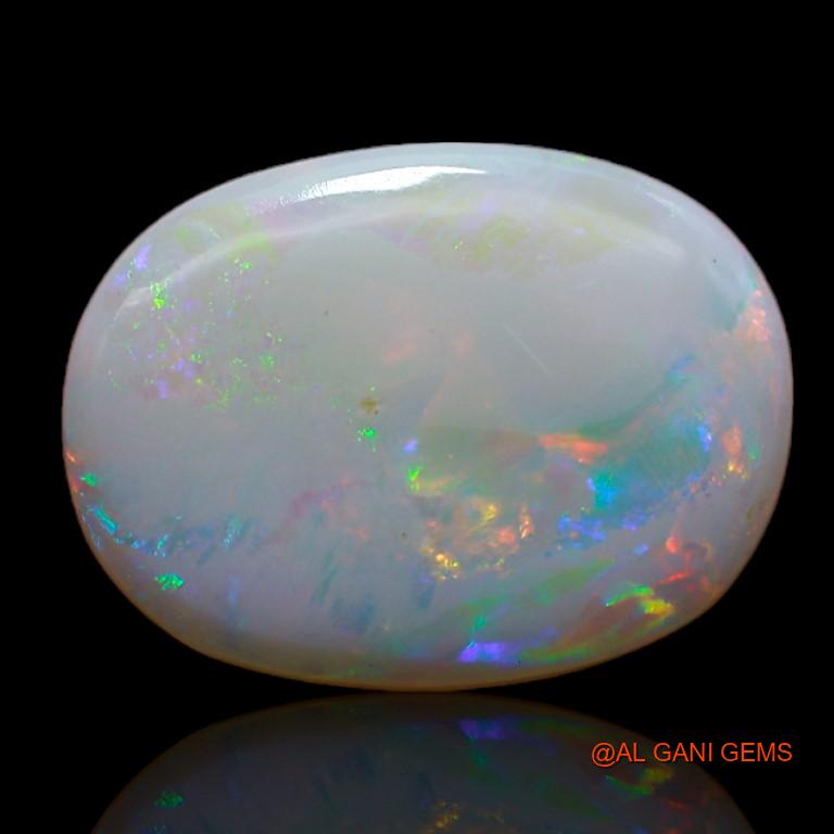 2.40 Cts Natural Australian Fire Opal Loose Gemstone Oval Cabochon 14x10x2 mm A-750