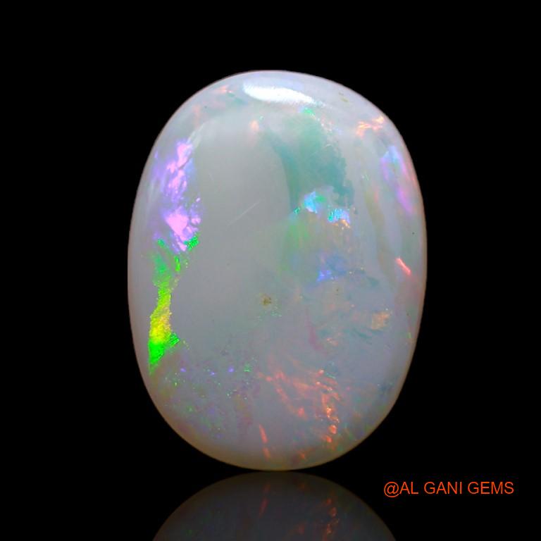 2.40 Cts Natural Australian Fire Opal Loose Gemstone Oval Cabochon 14x10x2 mm A-750
