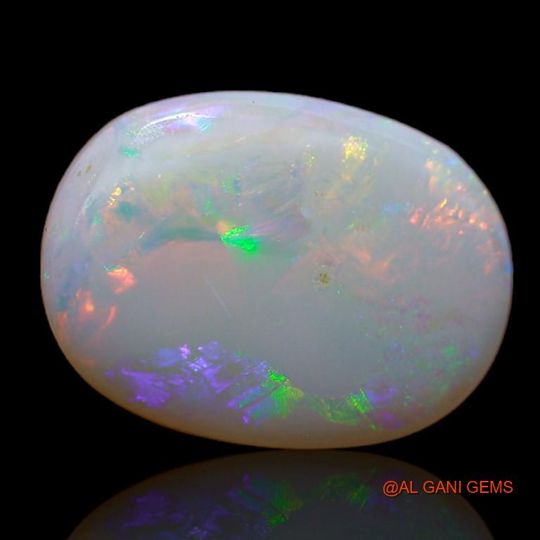 2.40 Cts Natural Australian Fire Opal Loose Gemstone Oval Cabochon 14x10x2 mm A-750
