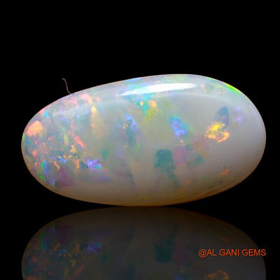 2.05 Cts Natural Australian Fire Opal Loose Gemstone Oval Cabochon 15x8x2 mm A-751