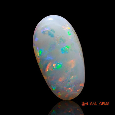 2.05 Cts Natural Australian Fire Opal Loose Gemstone Oval Cabochon 15x8x2 mm A-751