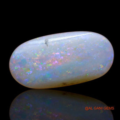 3.90 Cts Natural Australian Fire Opal Loose Gemstone Oval Cabochon 16x8x4 mm A-755