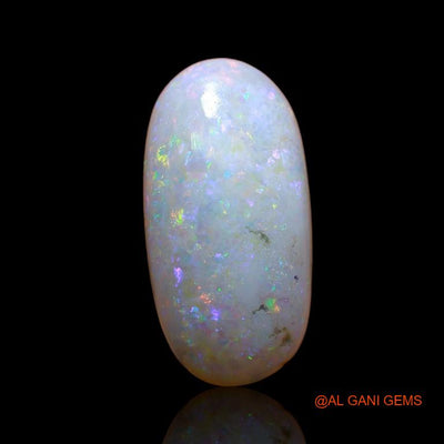 3.90 Cts Natural Australian Fire Opal Loose Gemstone Oval Cabochon 16x8x4 mm A-755