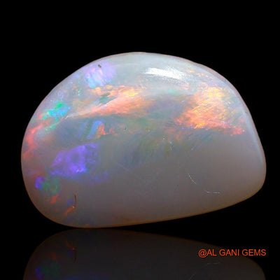 2.70 Cts Natural Australian Fire Opal Loose Gemstone Fancy Cabochon 14x10x2 mm A-756