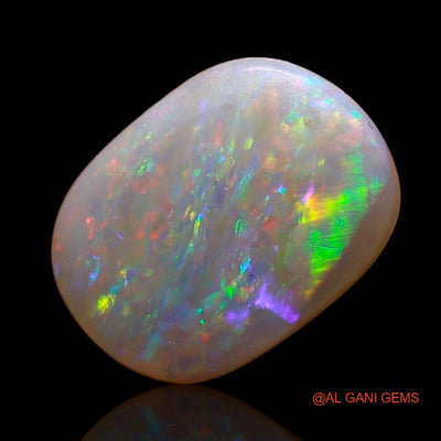 2.55 Cts Natural Australian Fire Opal Loose Gemstone Oval Cabochon 13x9x2 mm A-759
