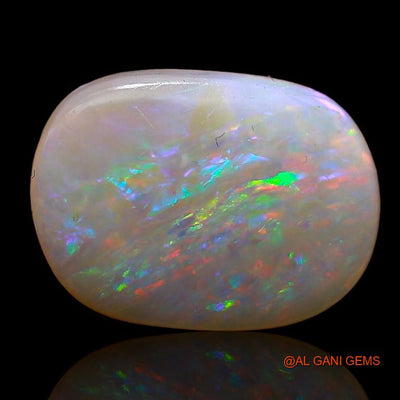 2.55 Cts Natural Australian Fire Opal Loose Gemstone Oval Cabochon 13x9x2 mm A-759