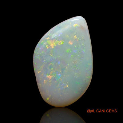 Natural Untreated Fire Opal Loose Gemstone Fancy Cabochon From Australia 2.80 Cts 15x9x3 mm A-763