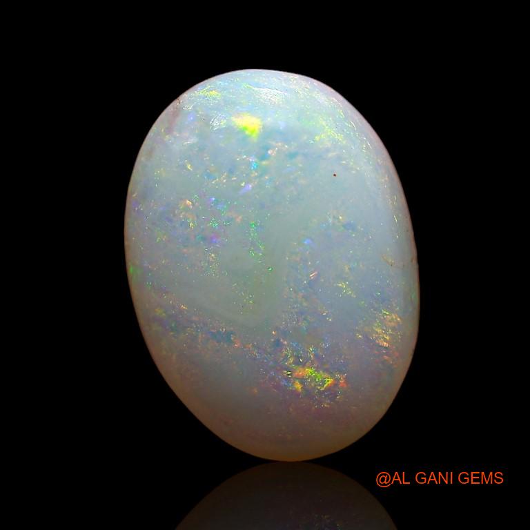 4.05 Cts Natural Australian Fire Opal Loose Gemstone Oval Cabochon 13x9x4 mm A-764