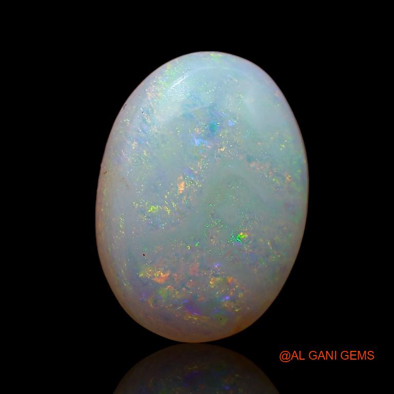 4.05 Cts Natural Australian Fire Opal Loose Gemstone Oval Cabochon 13x9x4 mm A-764