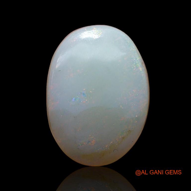 4.05 Cts Natural Australian Fire Opal Loose Gemstone Oval Cabochon 13x9x4 mm A-764