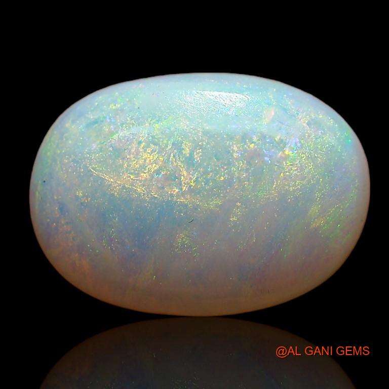 3.20 Cts Natural Australian Fire Opal Loose Gemstone Oval Cabochon 12x9x4 mm A-767