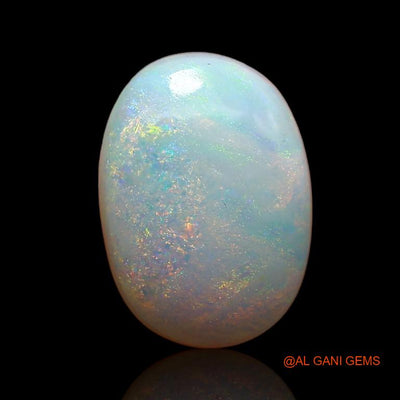3.20 Cts Natural Australian Fire Opal Loose Gemstone Oval Cabochon 12x9x4 mm A-767