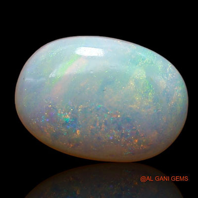 3.20 Cts Natural Australian Fire Opal Loose Gemstone Oval Cabochon 12x9x4 mm A-767