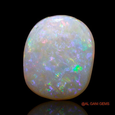 2.95 Cts Unheated Australian Fire Opal Loose Gemstone Oval Cabochon Natural 11x9x3 mm A-770