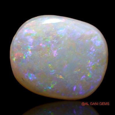 2.95 Cts Unheated Australian Fire Opal Loose Gemstone Oval Cabochon Natural 11x9x3 mm A-770