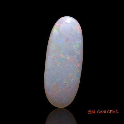 2.40 Cts Natural Australian Fire Opal Loose Gemstone Oval Cabochon 17x7x2 mm A-774