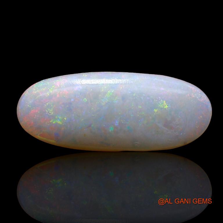 2.40 Cts Natural Australian Fire Opal Loose Gemstone Oval Cabochon 17x7x2 mm A-774