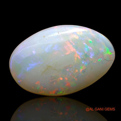 3.05 Cts Natural Australian Fire Opal Loose Gemstone Oval Cabochon 13x9x4 mm A-778