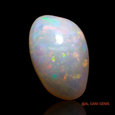 4.20 Cts Natural Australian Fire Opal Loose Gemstone Fancy Cabochon 14x9x5 mm A-779