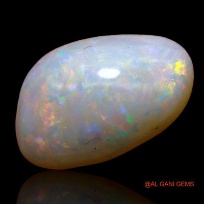 4.20 Cts Natural Australian Fire Opal Loose Gemstone Fancy Cabochon 14x9x5 mm A-779