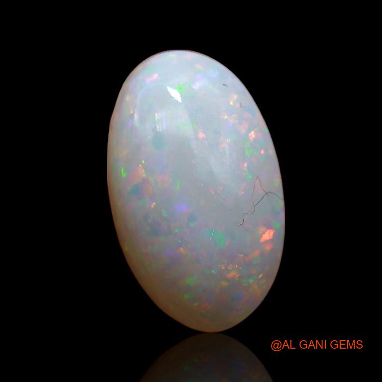 3.50 Cts Natural Australian Fire Opal Loose Gemstone Oval Cabochon 13x8x5 mm A-780