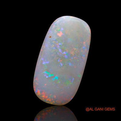 2.90 Cts Unheated Australian Fire Opal Loose Gemstone Oval Cabochon Natural 17x9x2 mm A-784