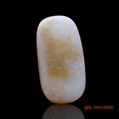 2.90 Cts Unheated Australian Fire Opal Loose Gemstone Oval Cabochon Natural 17x9x2 mm A-784