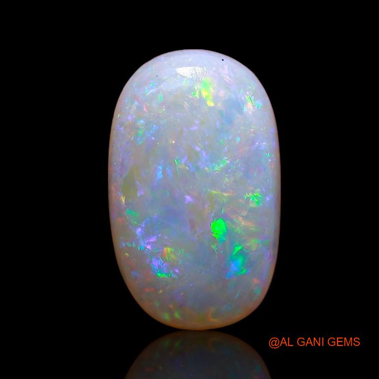 3.40 Cts Natural Australian Fire Opal Oval Cabochon Loose Gemstone For Jewelry 14x8x3 mm A-788