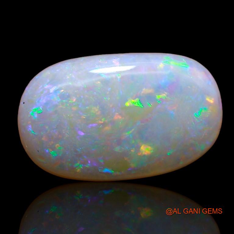 3.40 Cts Natural Australian Fire Opal Oval Cabochon Loose Gemstone For Jewelry 14x8x3 mm A-788