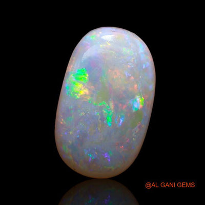 3.40 Cts Natural Australian Fire Opal Oval Cabochon Loose Gemstone For Jewelry 14x8x3 mm A-788