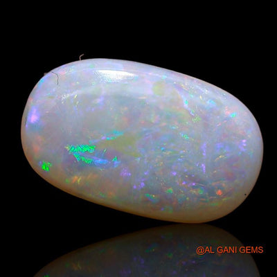 3.40 Cts Natural Australian Fire Opal Oval Cabochon Loose Gemstone For Jewelry 14x8x3 mm A-788