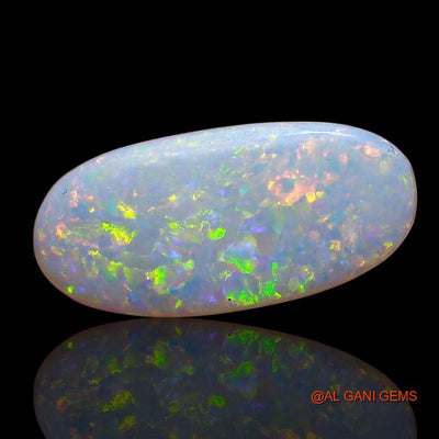 2.15 Cts Natural Australian Fire Opal Loose Gemstone Oval Cabochon 16x7x2 mm A-790