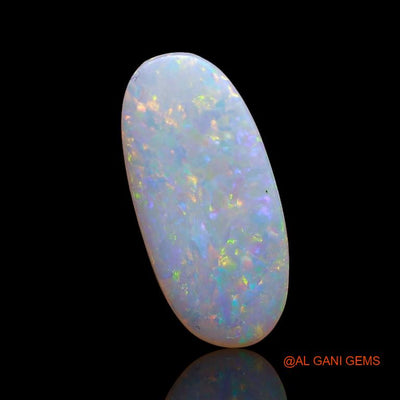2.15 Cts Natural Australian Fire Opal Loose Gemstone Oval Cabochon 16x7x2 mm A-790